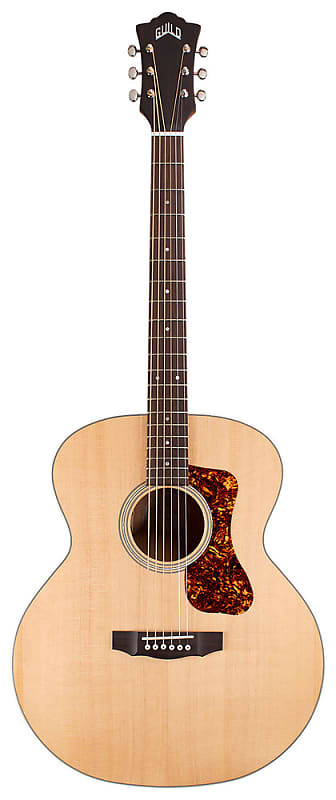 Guild Westerly Collection BT-240E Jumbo Natural Baritone Electro Acoustic Guitar image 1