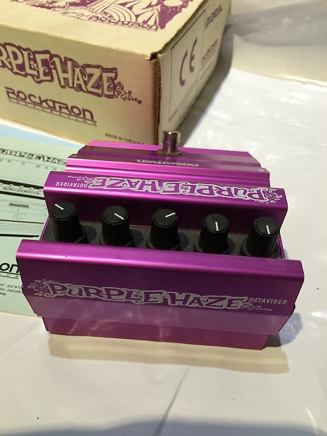 Rocktron Purple Haze Octavider USA octave fuzz distortion