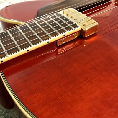Hofner HI-J5F-CN Archtop Hollow Body Guitar & Hard Case image 6