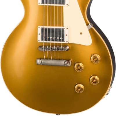 Gibson 1957 Les Paul Goldtop w/ Dark Back Reissue VOS Electric Guitar - Double Gold image 7