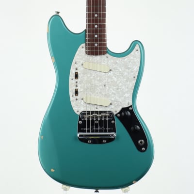 Fender Japan MG69-69 Matching Head Ocean Turquoise Metallic [SN Q033265] (03/08) for sale