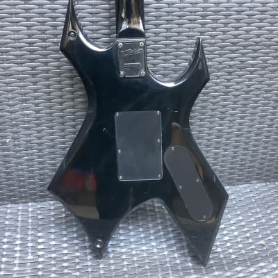 B.C. Rich Warlock Lefty Left Handed hand // Platinum PRO // With Seymour Duncan blackout Humbuckers image 10