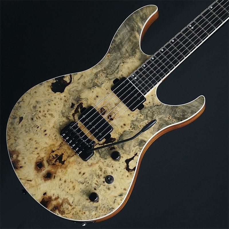 No brand [USED] ACACIA Guitars Romulus 6 Backeyeburl Top (Natural) [SN.WM7010] image 1