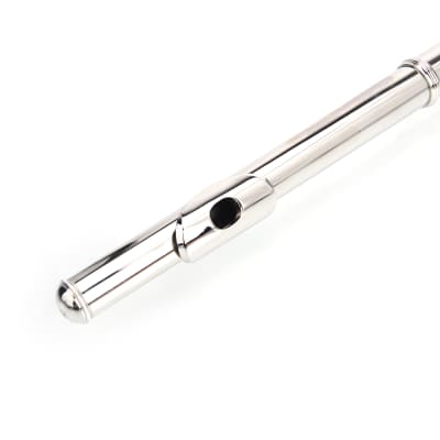 Nickel Plated C Closed Hole Concert Band Flute 2020s - Silver image 4