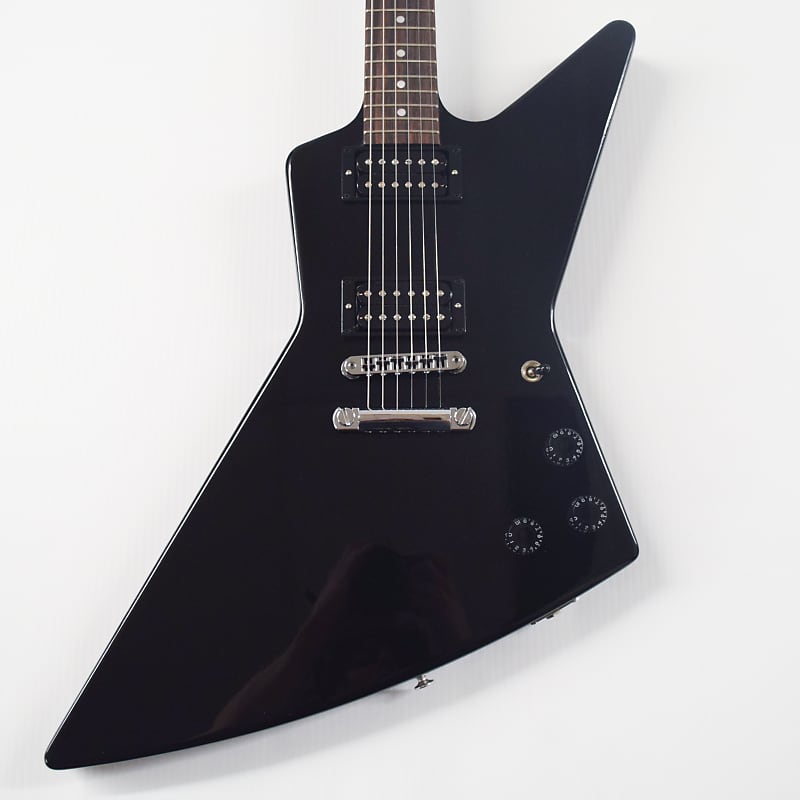 中古★ Gibson EXPLORER ★ブラック Gibson '80s Explorer Solidbody Electric Guitar - Ebony | Reverb