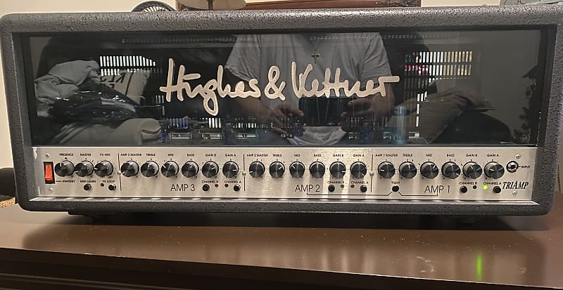Hughes & Kettner TriAmp 6-Channel 100-Watt Guitar Amp Head 1995