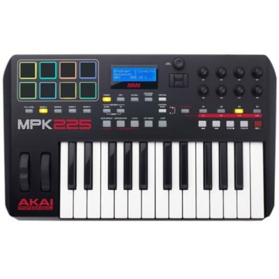 Akai Pro MPK225 Compact USB MIDI Keyboard Controller 25-Key