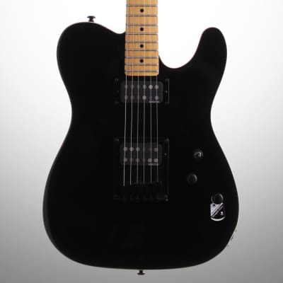 Schecter PT Electric Guitar, Black image 1