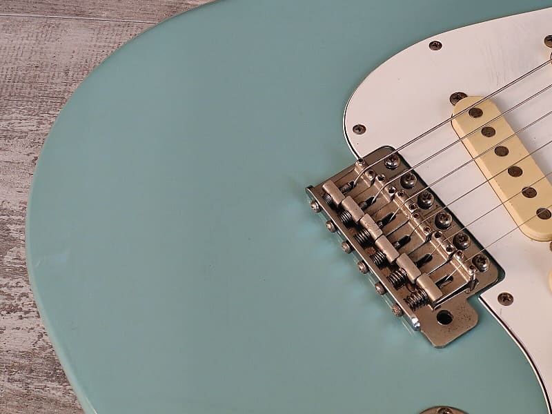 1989 Fender Japan Stratocaster Standard (Refinished Daphne