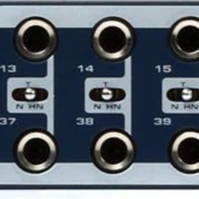 Samson S-Patch Plus 48-point Balanced Patchbay  Bundle with Hosa CPP-802 8-channel 1/4-inch TS Male Snake - 6.6 foot image 1