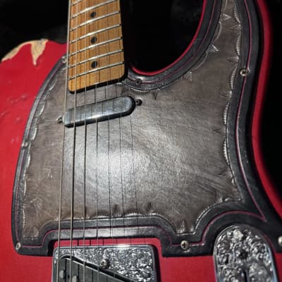 Fender Telecaster - Candy Apple Red - Roasted Maple Neck - Modified Heavy Relic Cowboy Guitar image 8