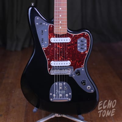 Fender Jaguar USA '62 Reissue (Black, Mastery Bridge, OHSC) image 1