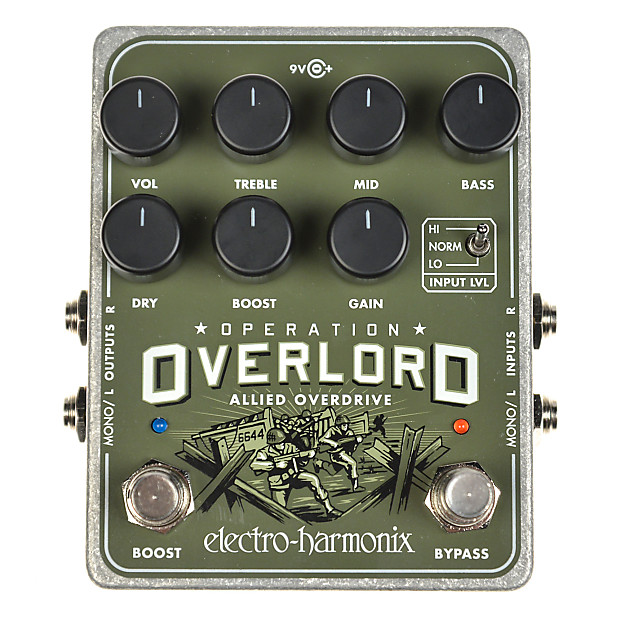 Electro-Harmonix Operation Overlord Allied Overdrive image 1