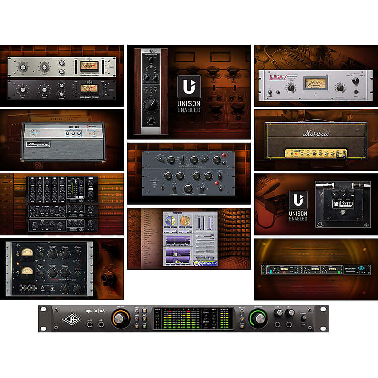 Universal Audio UA-APX8 Apollo x8 Rackmount Recording Interface - Thunderbolt 3 image 1