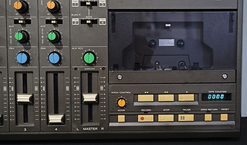 Teac Tascam Portastudio 244 80s 4 Track Multitrack Cassette Teac Tascam Portastudio 244 80s 4 Track Multitrack Cassette