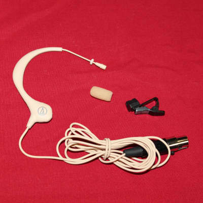 Audio-Technica BP893cT4 MicroEarset Headworn Microphone | Beige image 2