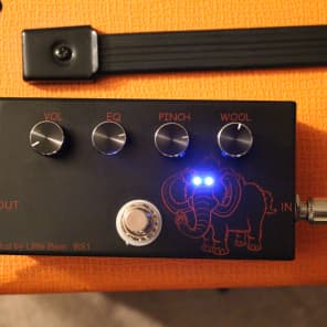 Mod by Little Bear BS1 エフェクター Mod By Little Bear BS1 Black (Zvex Wooly Mammoth Clone) Bass