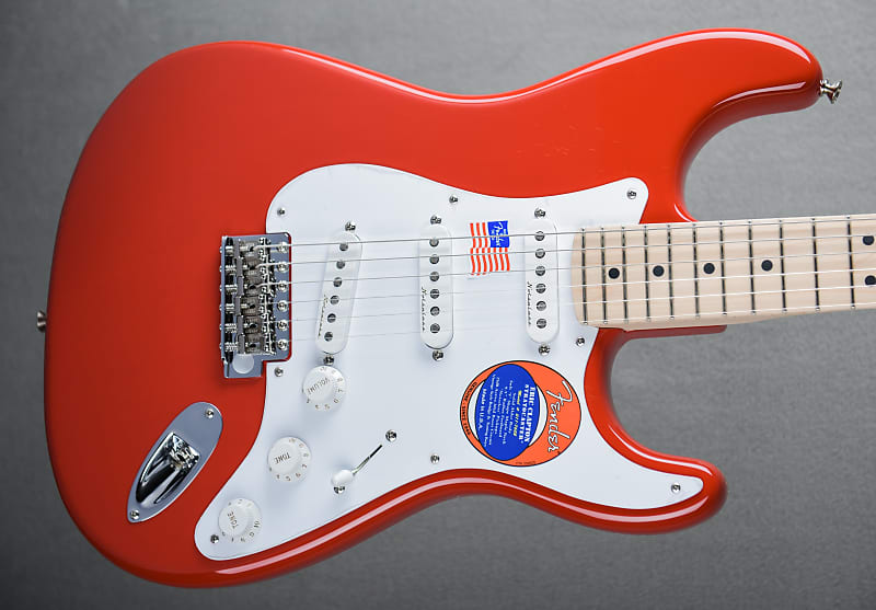 Fender Eric Clapton Stratocaster Torino Red Reverb