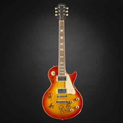 Epiphone Signed! Les Paul Sunburst "Echt" - Signature Electric Guitar image 2