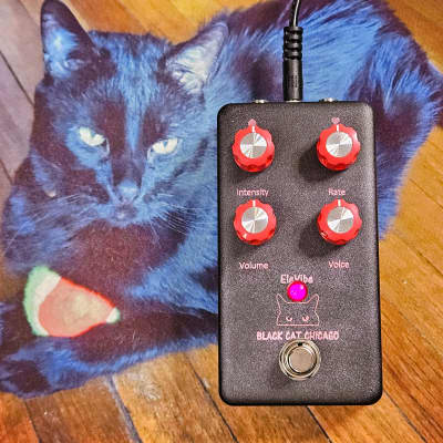 Reverb.com listing, price, conditions, and images for black-cat-pedals-vibe