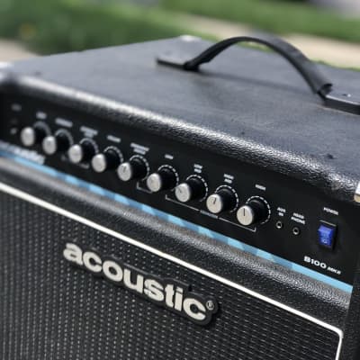 Acoustic B100 MKII 1x12 bass amp image 5