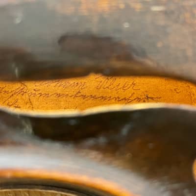 Old German Stradivari model violin Pro early 20th century - video sample image 5