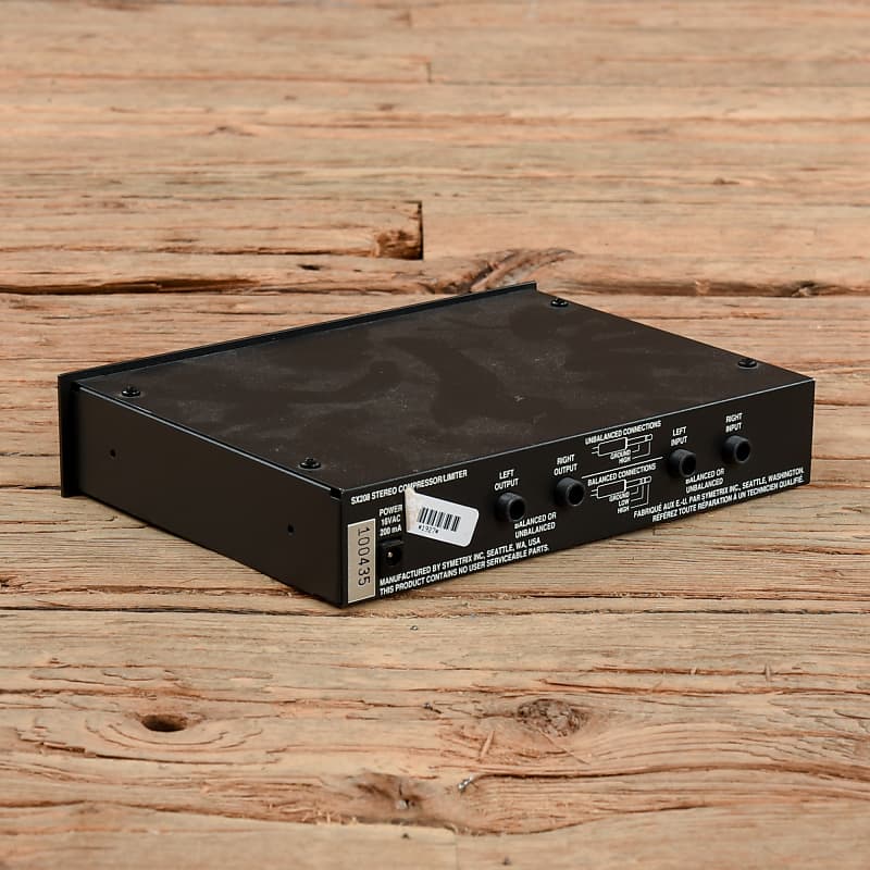 Symetrix SX208 Stereo Compressor Limiter | Reverb