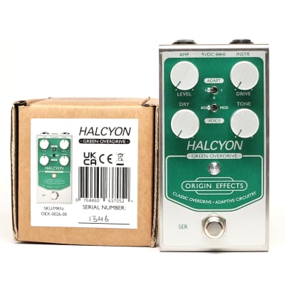 Origin Effects Halcyon Green Overdrive | Reverb