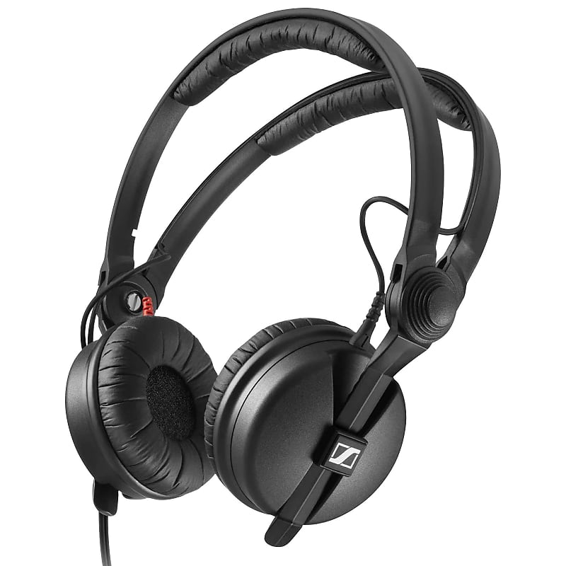 Sennheiser HD 25 Plus Closed Back On-Ear Studio Monitoring Headphones Black image 1