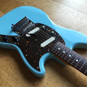 Fender Mustang '69 Reissue MIJ Sonic Blue | Reverb