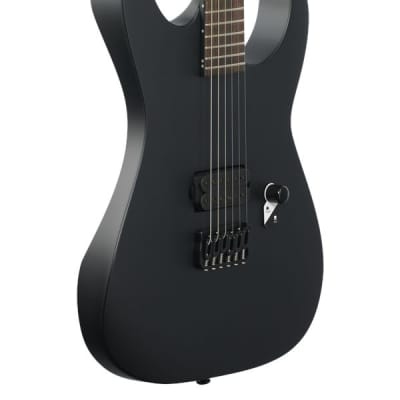 ESP LTD M-HT Black Metal Series Electric Guitar Black Satin image 9