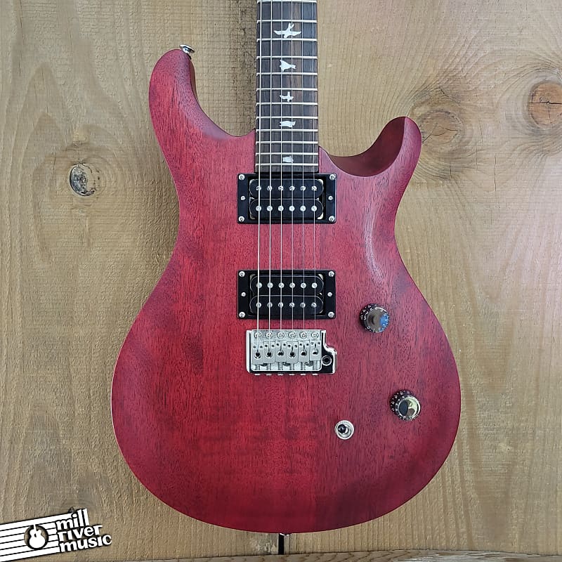 Paul Reed Smith PRS SE CE 24 Standard Satin Bolt-On Electric Guitar Vintage Cherry w/ Bag Used