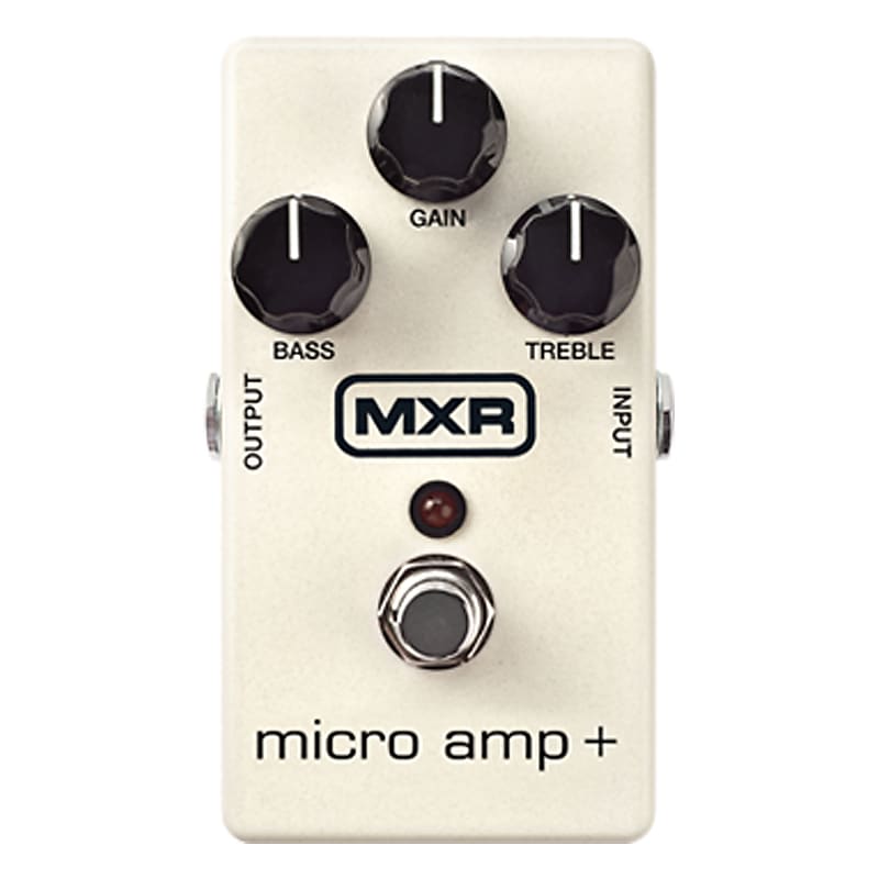 MXR Micro Amp + M233 Guitar Effects Pedal image 1
