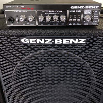 Genz Benz SHUTTLE 9.2 BASS AMP  & NEOX2-212T CABINET 2017 BLACK image 1