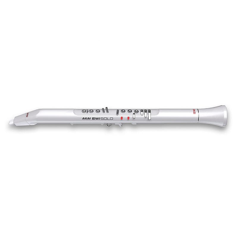 AKAI EWI Solo White Digital Wind Instrument Synthesizer with