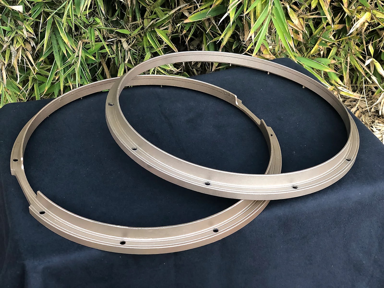 Tama MBH14 Bell Brass Snare Drum Hoops (Pair) | Reverb