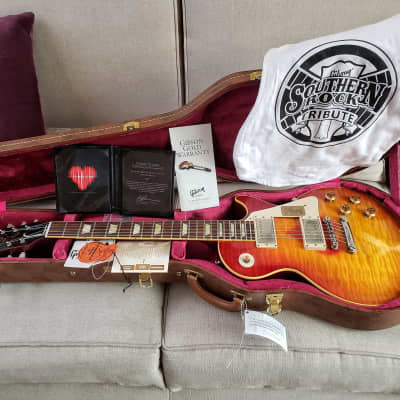 Gibson Les Paul Custom Shop 1959 Southern Rock Tribute '59 R9 Aged & Signed only 50  Reverseburst image 5