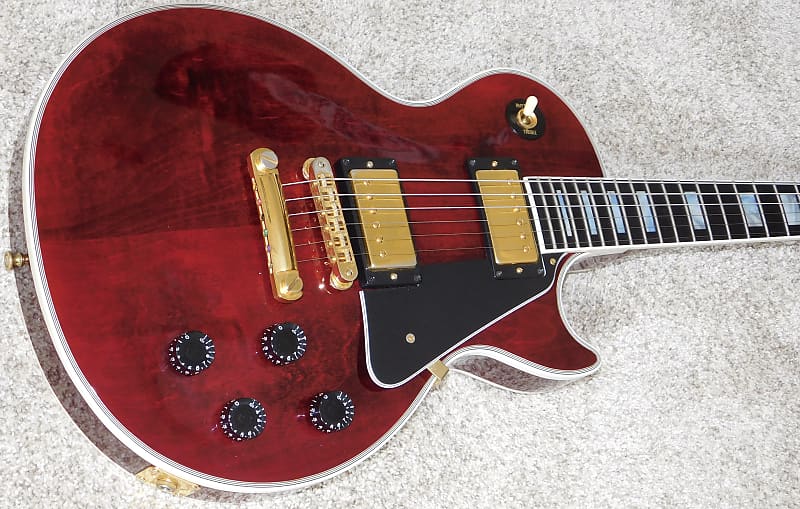Gibson Les Paul Custom 2000 Wine Red (Extras) image 1