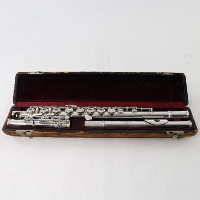 Djalma Julliot Handmade French Flute - Early Model SN 463 Djalma Julliot Handmade French Flute - Early Model SN 463