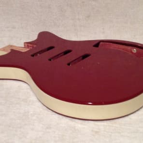 Danelectro DC-3 BODY PROJECT ONLY 1999 Commie Red image 6