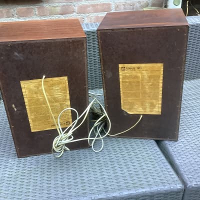 Svenska SINUS Swedish Design 60’s 70’s Sinus 1017 speakers loudspeakers Gorgeous wood look image 3