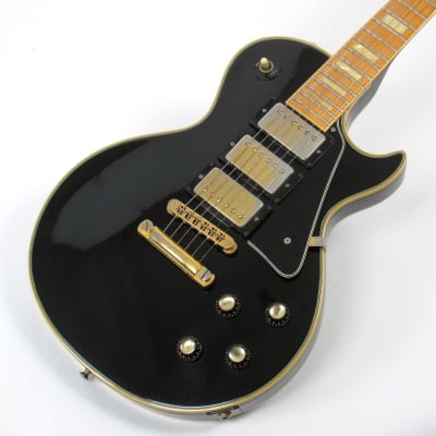 Gibson  Les Paul Custom 1977 Black Beauty ~ Rare One Off Triple Pickup with Maple Fingerboard image 6