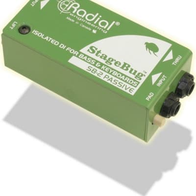 Radial StageBug SB-2 Passive Direct Box  2-Day Delivery image 1