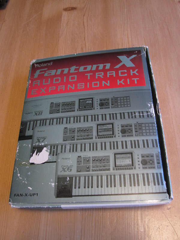 FAN-X-UP1 upgrade OS 2.00 Audio Track Expansion Roland Fantom X6 X7 X8  synthesizer synth