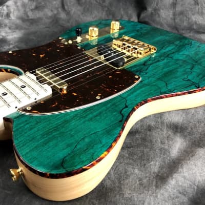 SCHECTER PS-PT-SP Ocean Green Maple | Reverb