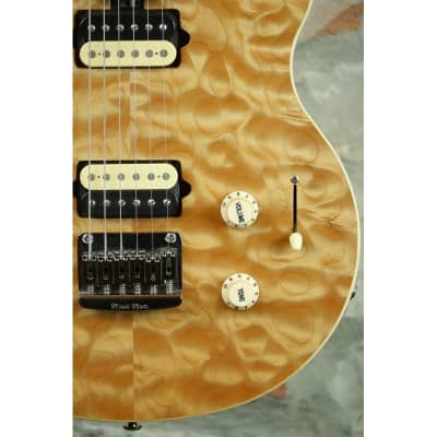 MUSIC MAN Axis Super Sport HH Hardtail - 2006 - 5A Quilt Maple Top in Natural Gloss image 5