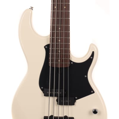 Yamaha BB235 5-String Bass Vintage White image 5