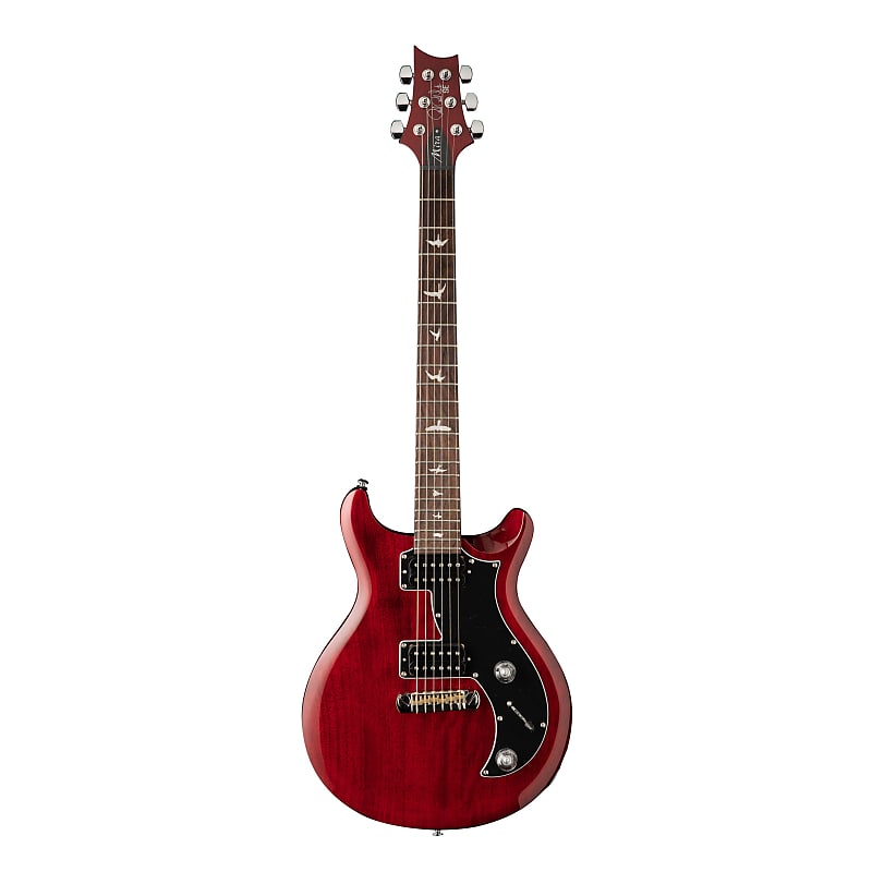 PRS 2021 SE MIRA Electric Guitar - Vintage Cherry, Black Guard - Display Model image 1