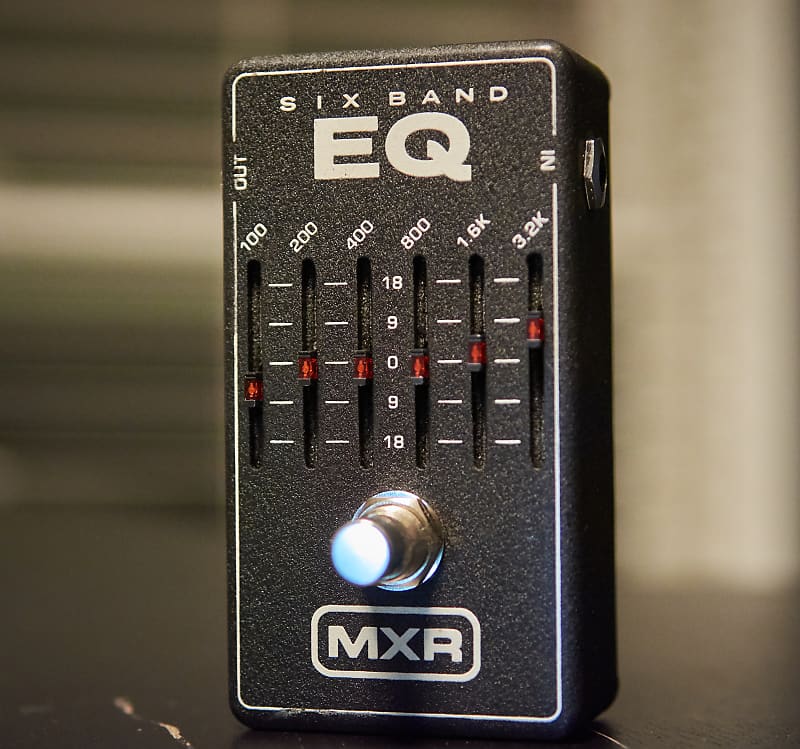 MXR 6-Band Graphic EQ M109 with low noise mods