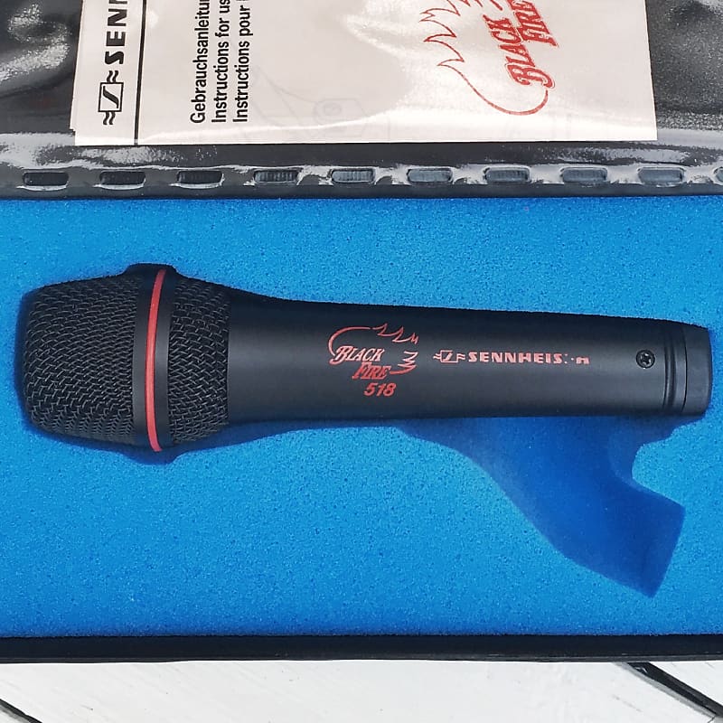 Sennheiser BF518 Black Fire 518 Cardioid Handheld Dynamic Microphone image 1